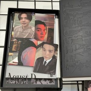 Agust d SUGA D-Day album with photocards
